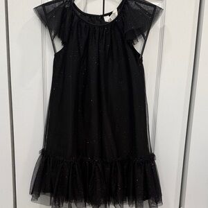 H&M Black Sparkle Kids Formal Dress -LIKE NEW